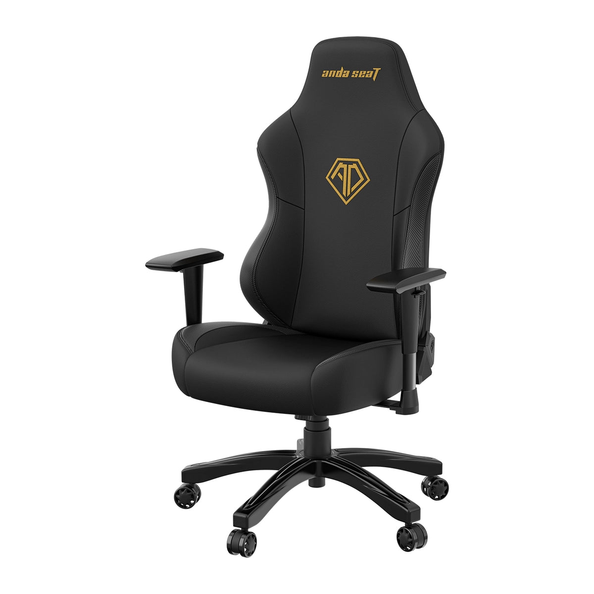 Anda seat Phantom 3 Faux Leather Premium Gaming Chair, Black
