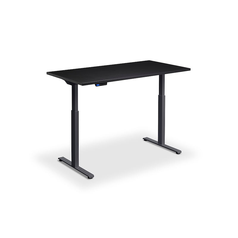 Lavoro Design Rusa Adjustable Desk, Anthracite Frame, Solid Top