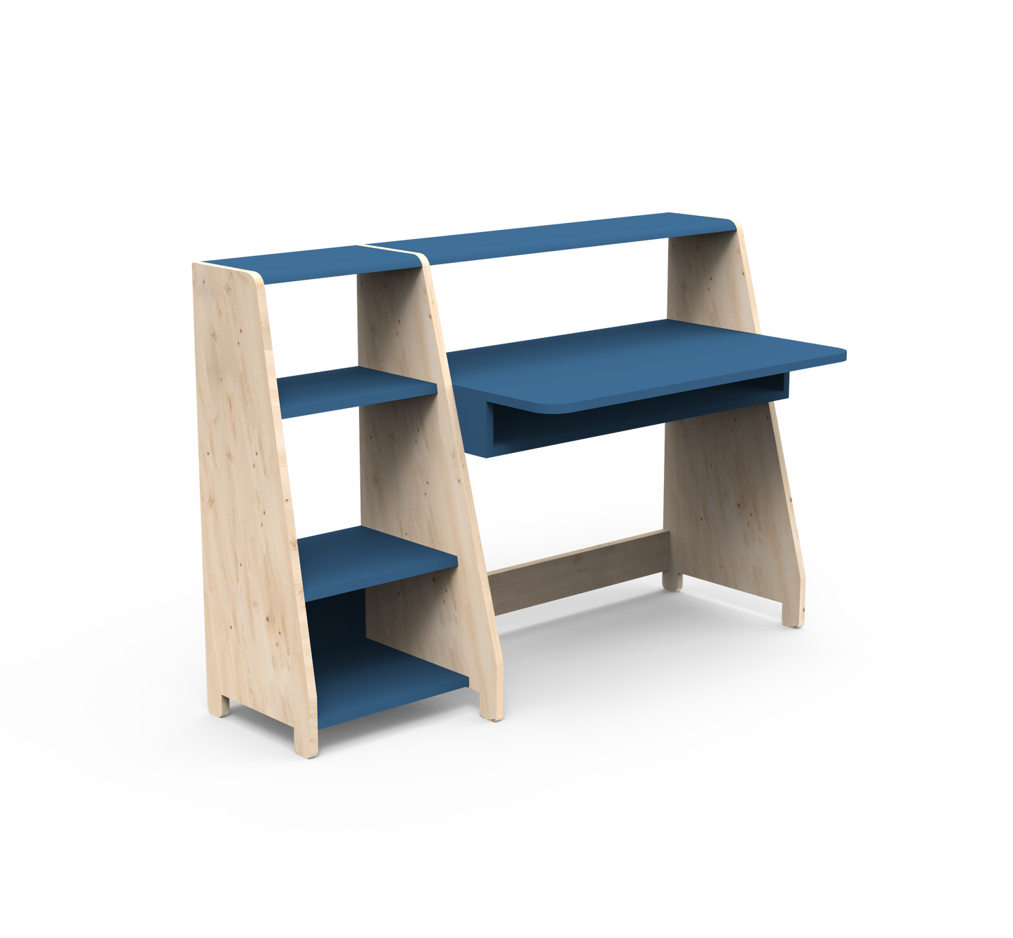Mathy By Bols Asymetry Kids Small Evolving Desk with Shelf