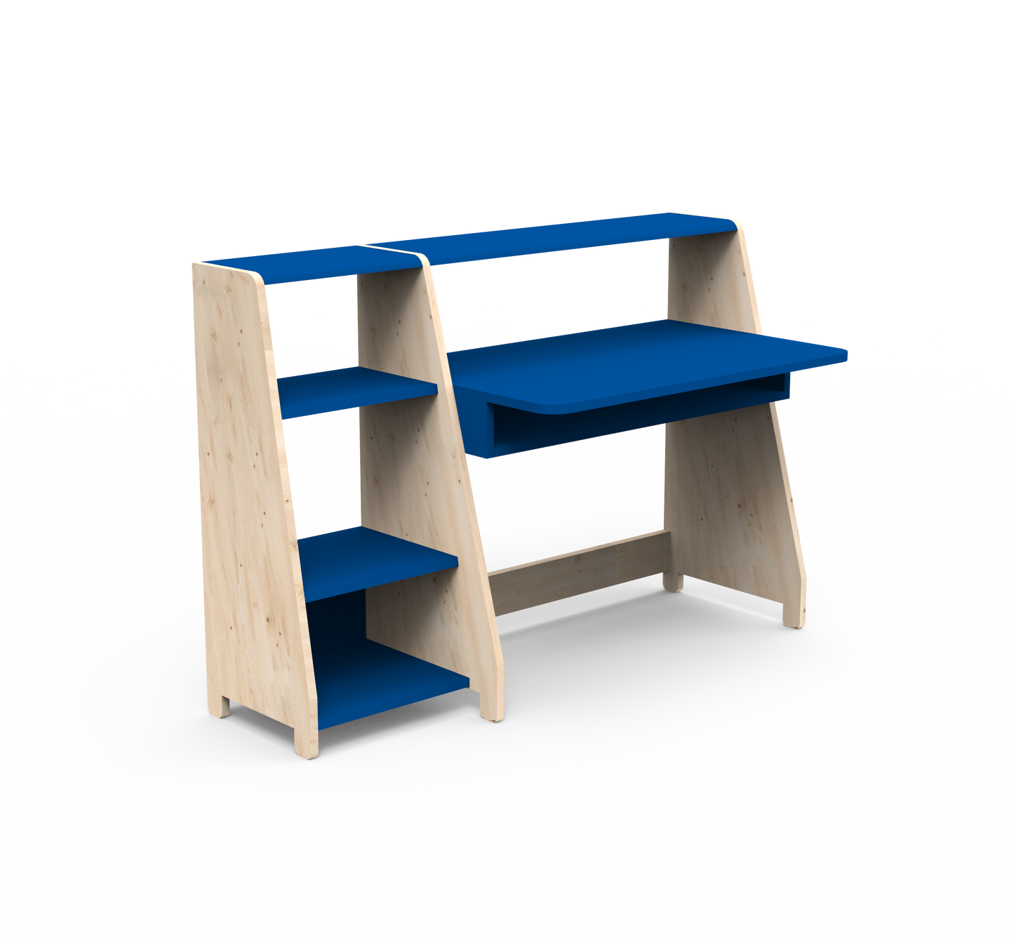 Mathy By Bols Asymetry Kids Small Evolving Desk with Shelf