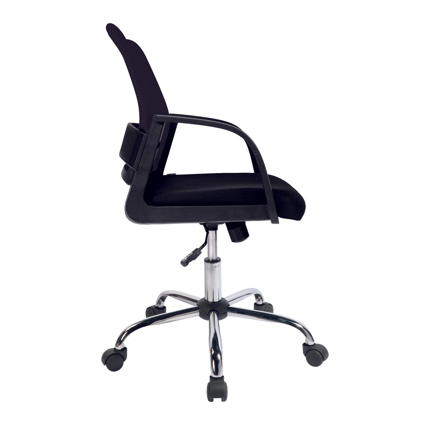 Nautilus Designs Calypso Medium Mesh Back Task Operator Armchair with Chrome Base