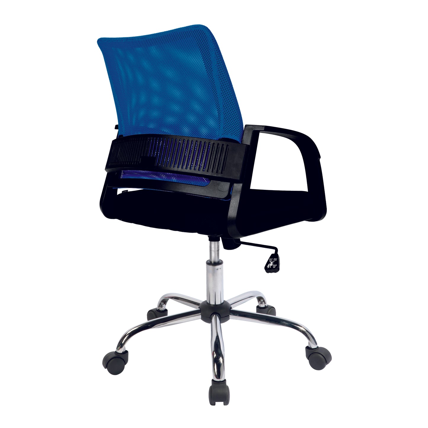 Nautilus Designs Calypso Medium Mesh Back Task Operator Armchair with Chrome Base