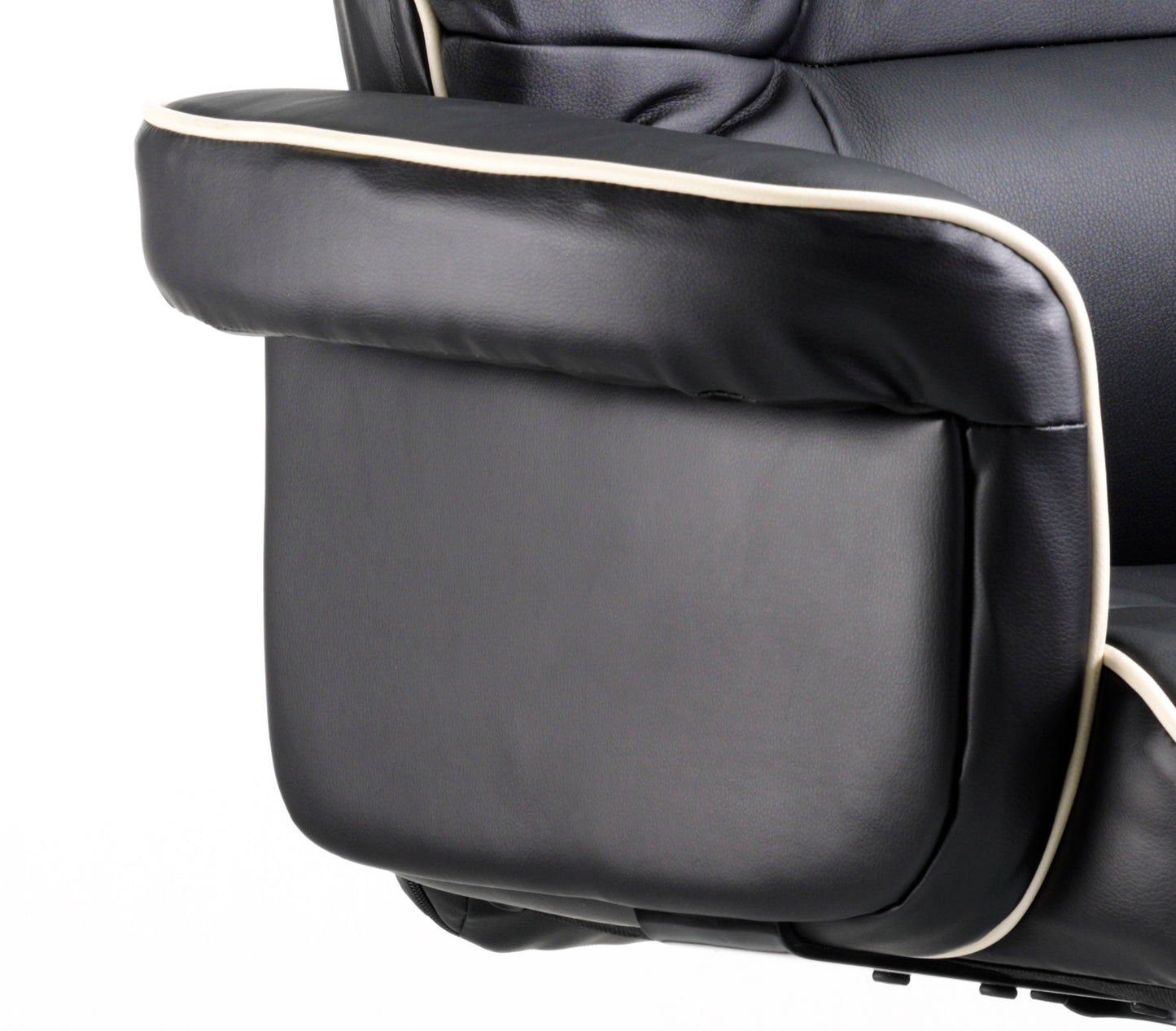 Dynamic Chelsea Executive Chair Black Bonded Leather with Arms