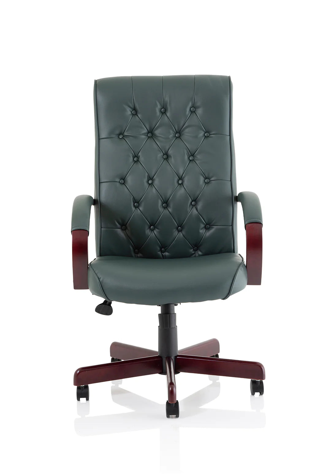 Dynamic Chesterfield Leather Executive Chair High Back with Arms