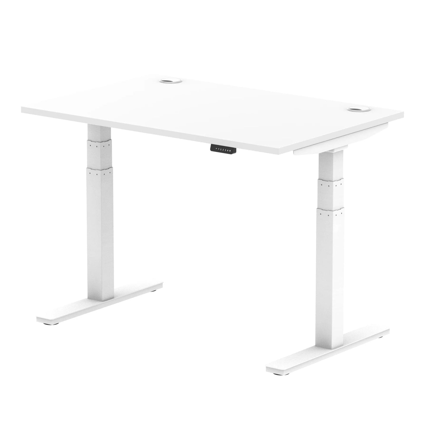 Dynamic Air Height Adjustable Desk With Cable Ports