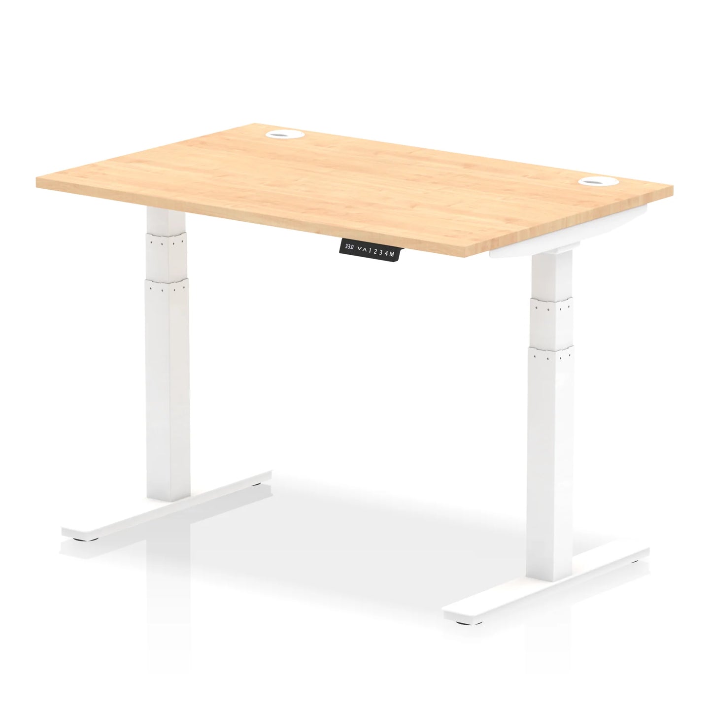 Dynamic Air Height Adjustable Desk With Cable Ports