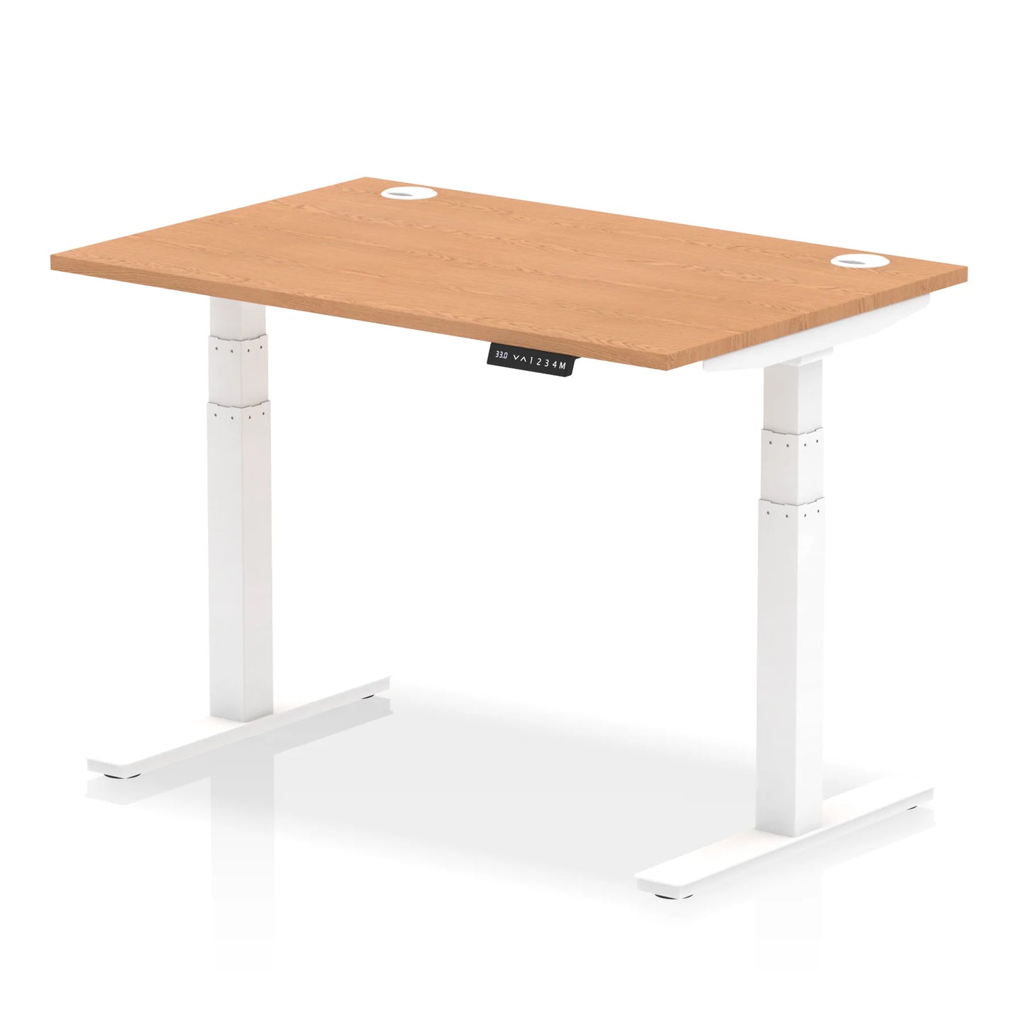 Dynamic Air Height Adjustable Desk With Cable Ports