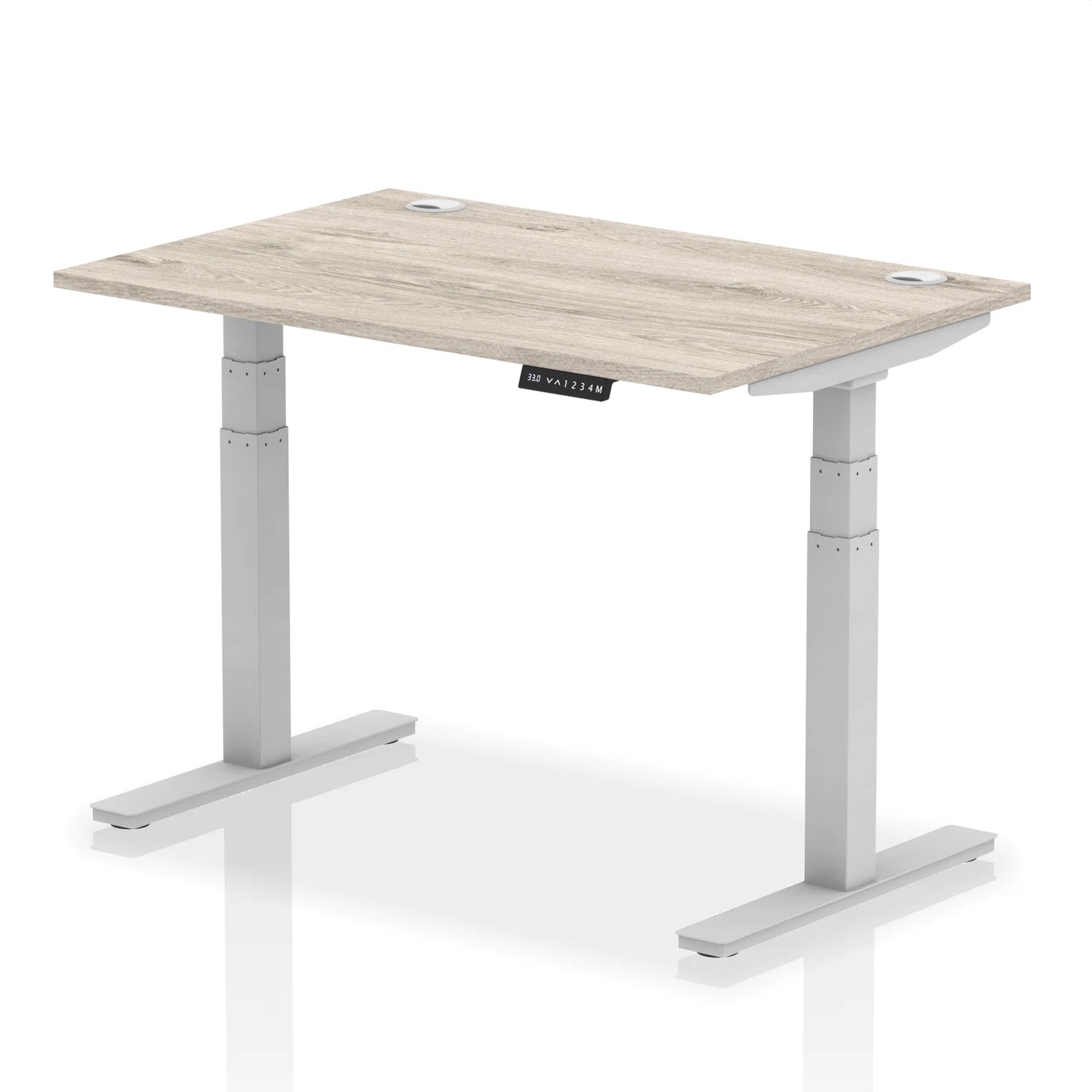 Dynamic Air Height Adjustable Desk With Cable Ports