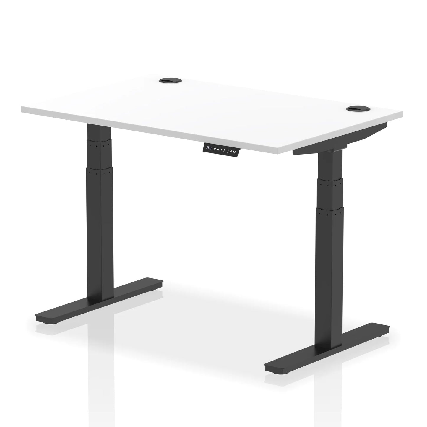 Dynamic Air Height Adjustable Desk With Cable Ports