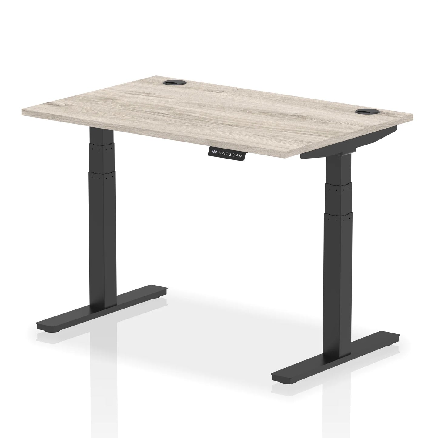 Dynamic Air Height Adjustable Desk With Cable Ports