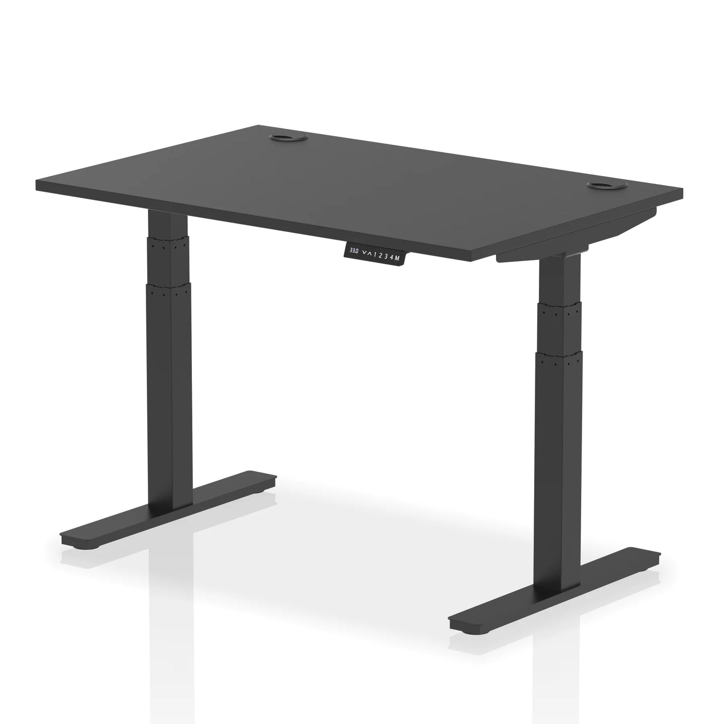 Dynamic Air Height Adjustable Desk With Cable Ports