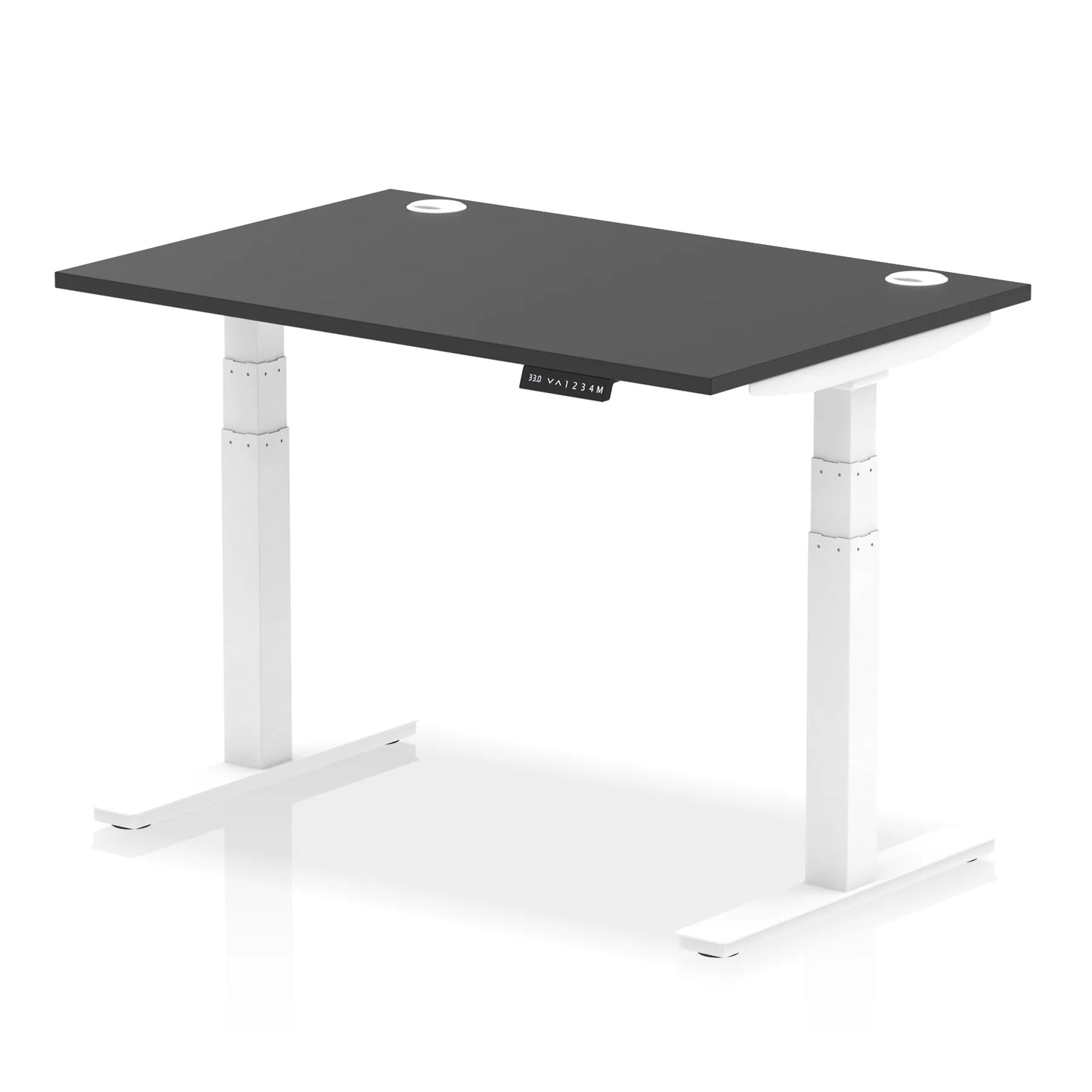 Dynamic Air Height Adjustable Desk With Cable Ports