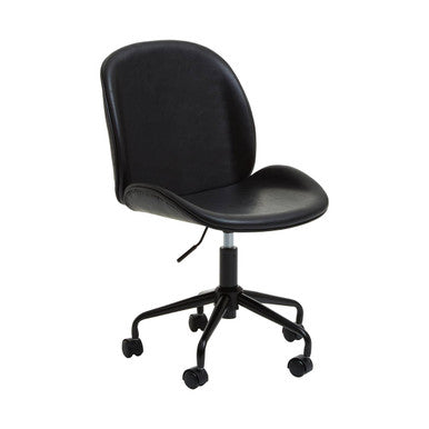 Clinton Black Home Office Chair