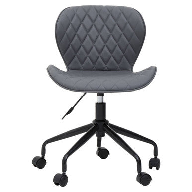 Brent Grey And Black Home Office Chair