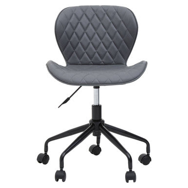 Brent Grey And Black Home Office Chair
