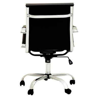 Brent Black Low Back Home Office Chair