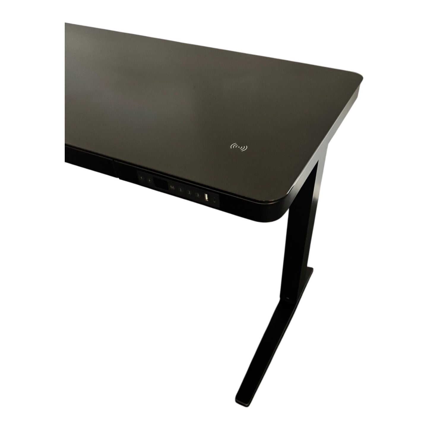 E-Max Desk Height Adjustable (Glass Top)