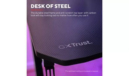 Trust GXT 700 Omnius Black Gaming Desk
