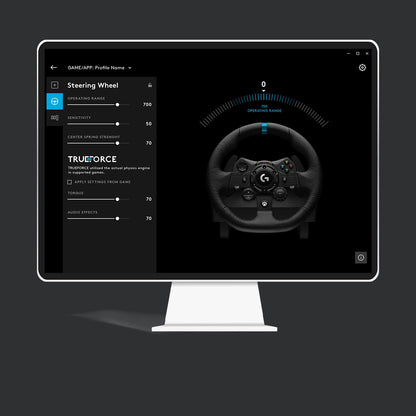 Logitech G923 Trueforce Racing Wheel and Pedals for Xbox X, Xbox S, Xbox One and PC