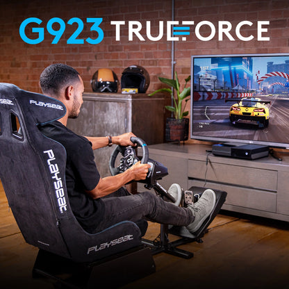 Logitech G923 Trueforce Racing Wheel and Pedals for Xbox X, Xbox S, Xbox One and PC