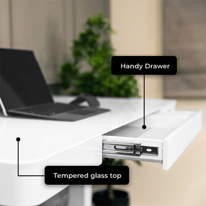 Smart Desk Height Adjustable (Glass Top)