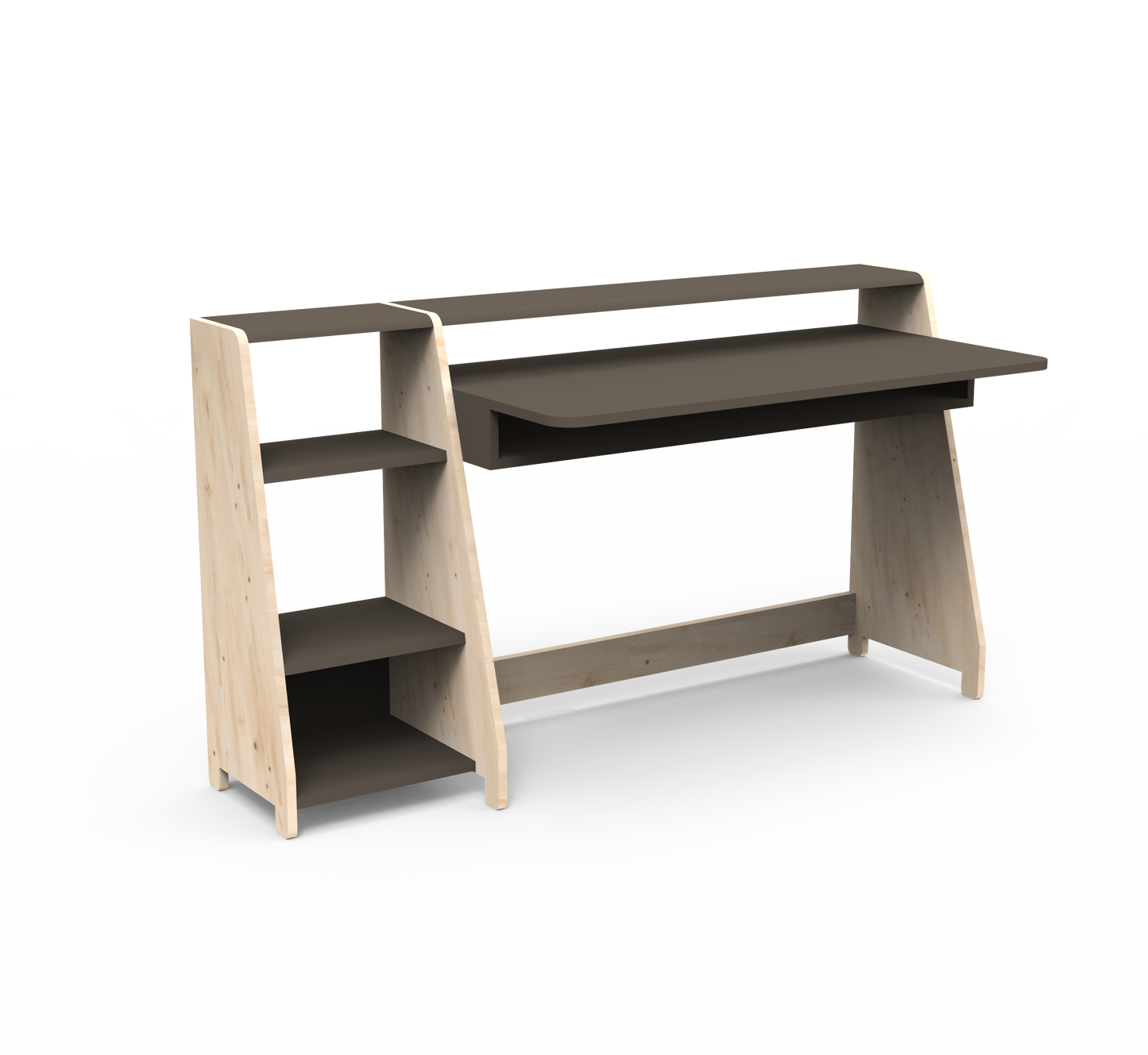 Mathy By Bols Asymetry Kids Large Evolving Desk with Shelf