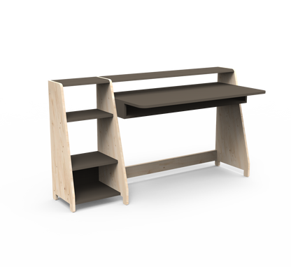 Mathy By Bols Asymetry Kids Large Evolving Desk with Shelf