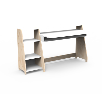 Mathy By Bols Asymetry Kids Large Evolving Desk with Shelf