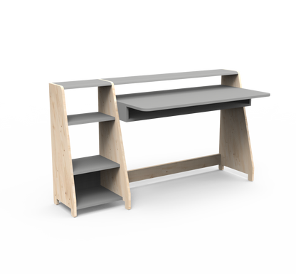 Mathy By Bols Asymetry Kids Large Evolving Desk with Shelf