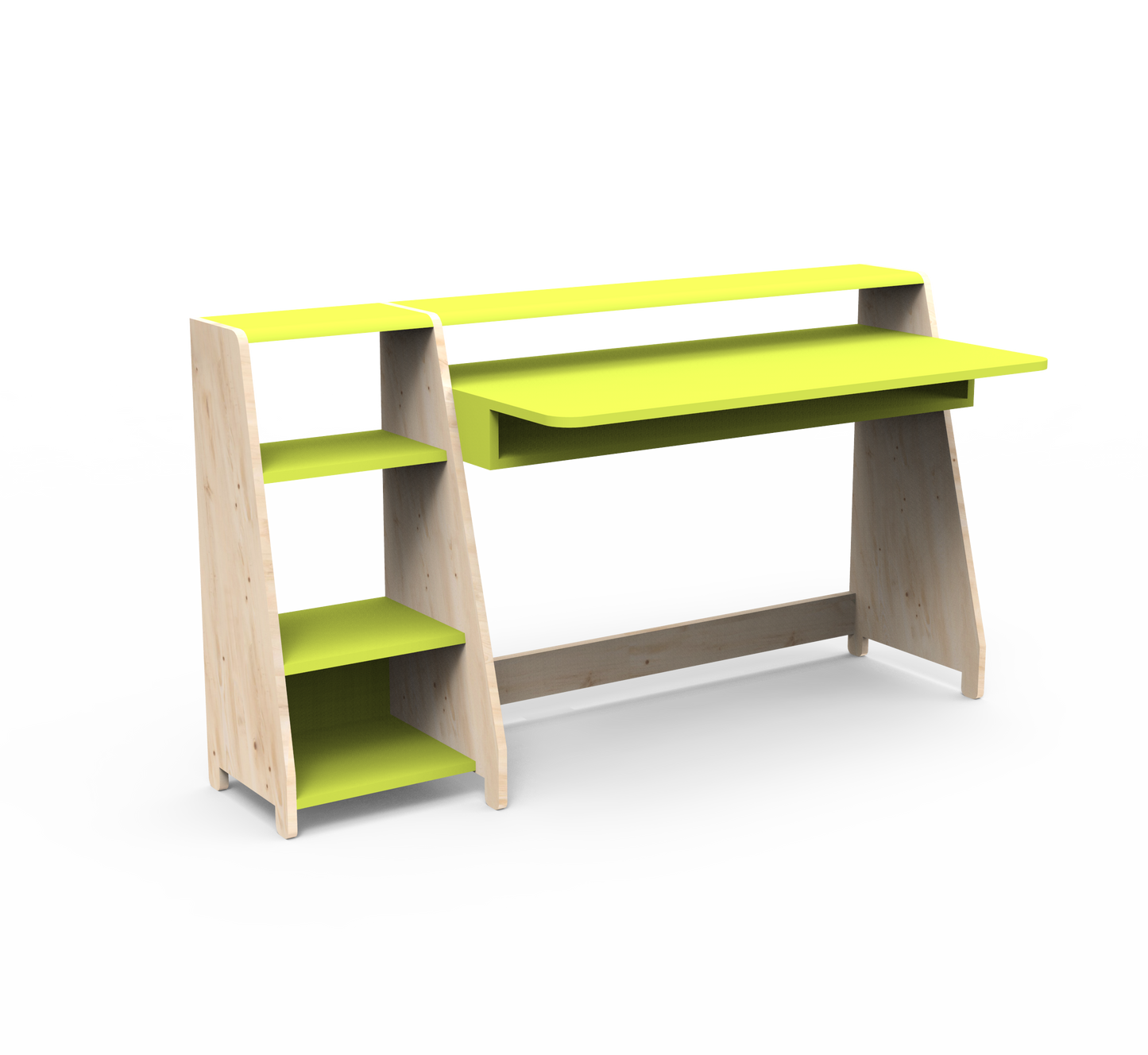 Mathy By Bols Asymetry Kids Large Evolving Desk with Shelf