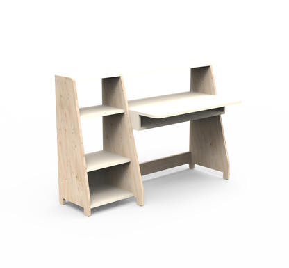 Mathy By Bols Asymetry Kids Small Evolving Desk with Shelf