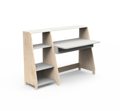 Mathy By Bols Asymetry Kids Small Evolving Desk with Shelf