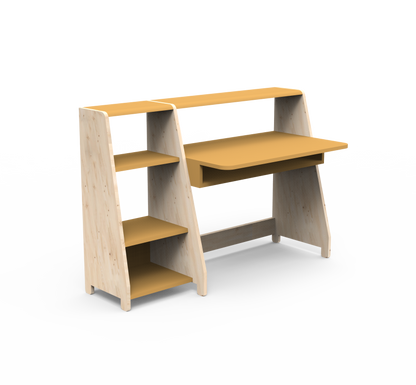 Mathy By Bols Asymetry Kids Small Evolving Desk with Shelf