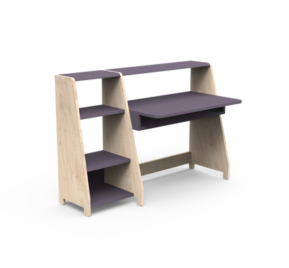 Mathy By Bols Asymetry Kids Small Evolving Desk with Shelf