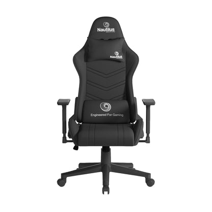 Nautilus Designs Apollo Ergonomic Gaming Chair with 4D Multi-Dimensional Armrest & 155° Tilt