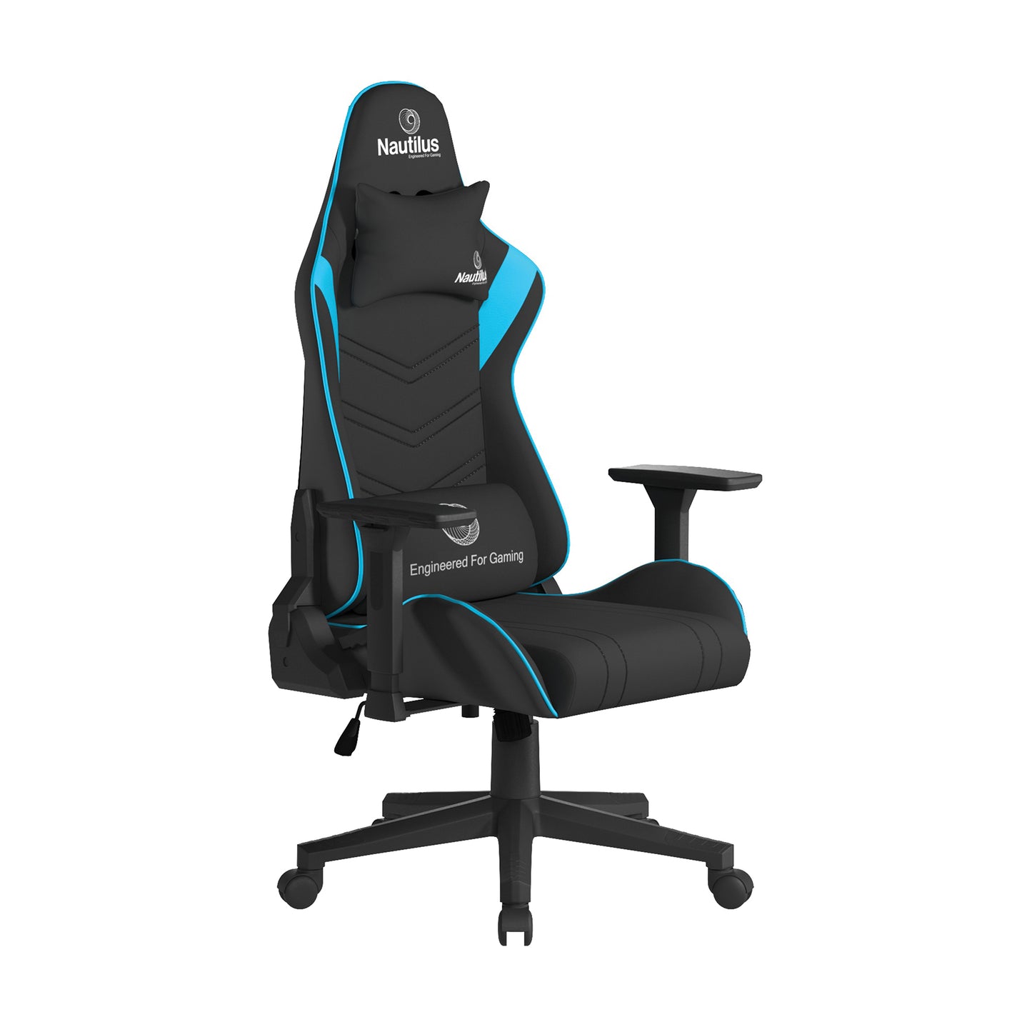 Nautilus Designs Apollo Ergonomic Gaming Chair with 4D Multi-Dimensional Armrest & 155° Tilt