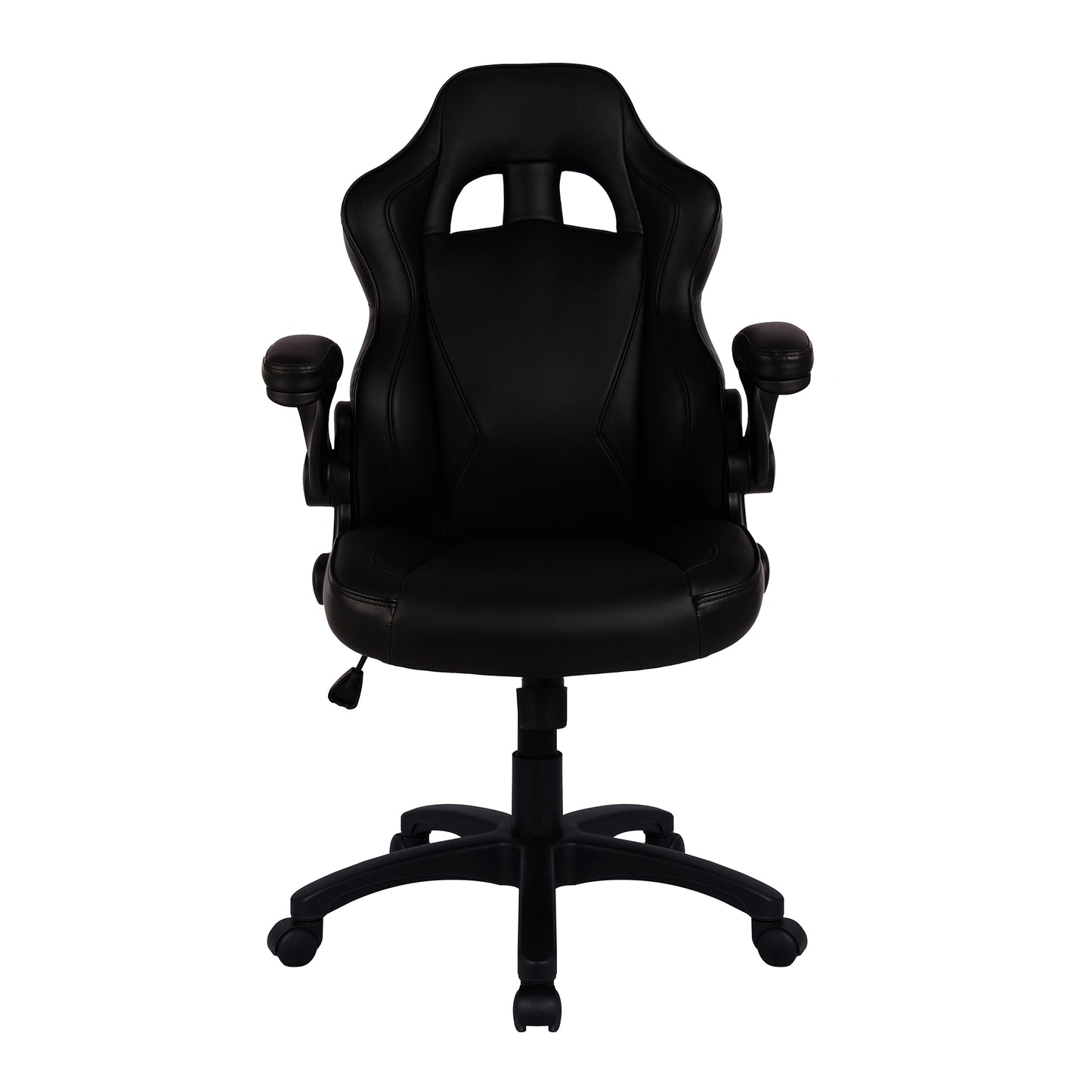 Nautilus Designs Predator Executive Ergonomic Gaming Style Office Chair with Folding Arms, Integral Headrest and Lumbar Support