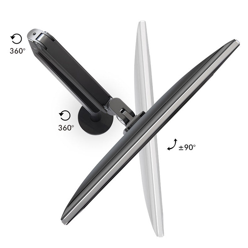 Single Gas Spring Monitor Arm