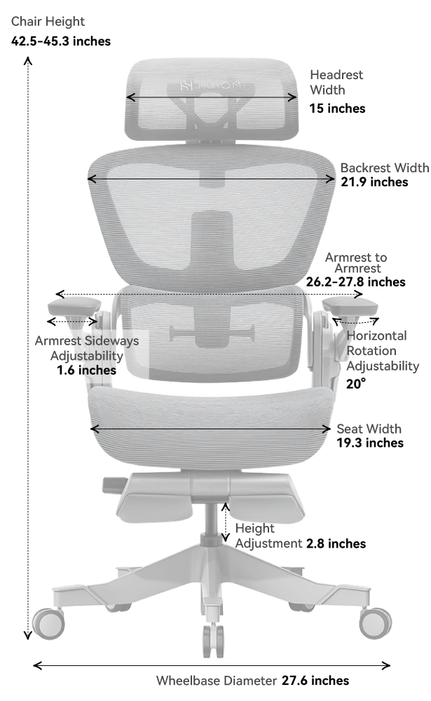 Hinomi H1 Pro V2 Ergonomic Office Chair