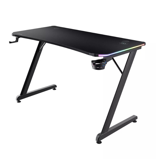 Trust GXT 709 Luminus RGB LED Illuminated Black Gaming Desk